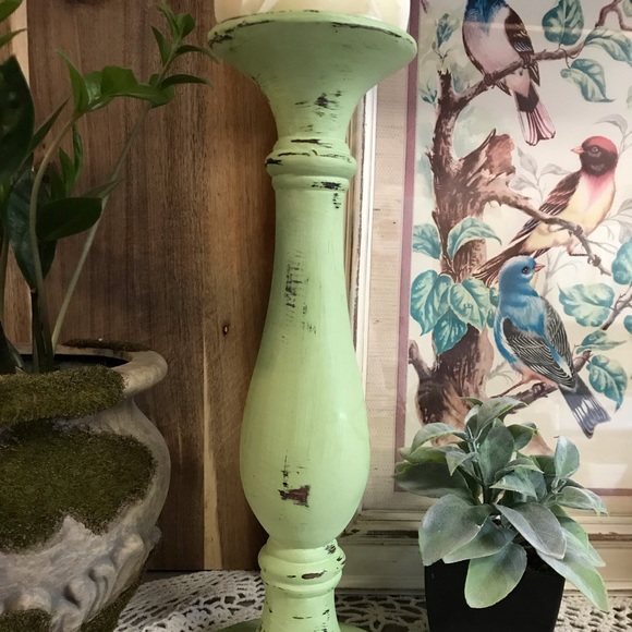 Other - 🌿Shabby chic candlestick🕯